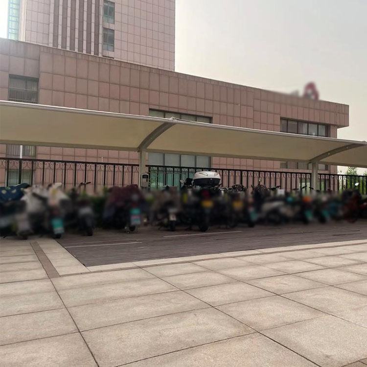 遂宁膜结构电动车棚