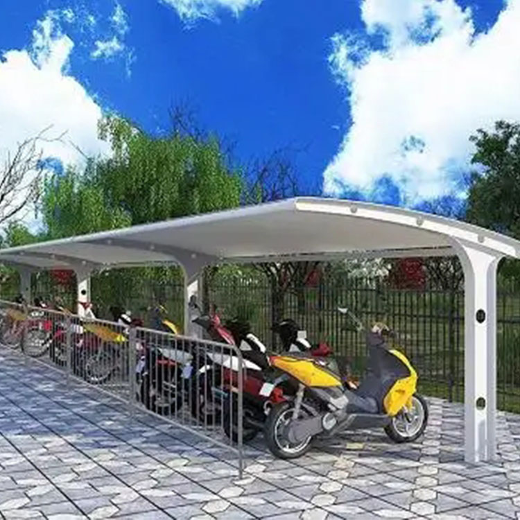 遂宁膜结构电动车棚